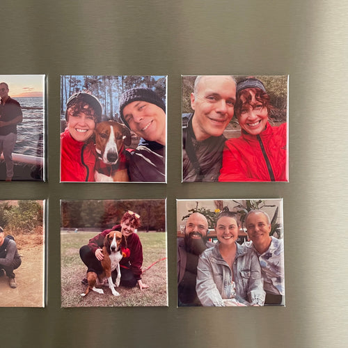 Custom Photo Magnets — 2.5"×2.5" Handmade in Chicagoland